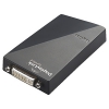 ELECOM USBマルチディスプレイアダプタ USBminiB-DVI-I 変換アダプタ付 LDE-WX015U