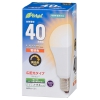 オーム電機(OHM) 【販売終了】LED電球 E26 40形相当 電球色 調光器対応 広配光 LDA5L-G/DAS20