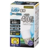 オーム電機(OHM) 【販売終了】LED電球 E26 40形相当 調光器対応 昼白色 全方向 LDA6N-G/DG11