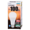 オーム電機(OHM) 【販売終了】LED電球 E26 100形相当 電球色 全方向 LDA13L-GAG5A
