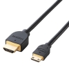 ELECOM 【生産完了品】ハイスピードHDMI-Miniケーブル タイプA-タイプC 長さ0.7m DH-HD14EM07BK