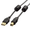 ELECOM USBビデオケーブル A-Bタイプ 長さ2m DH-AB2F20BK