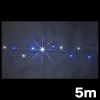 ジェフコム LEDストリング ニューハイグレードタイプ 長さ5m 白・青 SJ-NH05-05WB