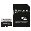 トランセンド 高耐久microSDXCカード 64GB UHS-&#8544; U1 アダプタ付 TS64GUSD350V