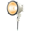 岩崎電気 小形LED投光器 《LEDioc FLOOD POP》 丸形タイプ 中角 電球色 オフホワイト E30011M/LSAN9/W
