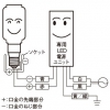 岩崎電気 LED電球 《LEDioc LEDライトバルブS》 50W 水銀ランプ200W相当 昼白色 E39口金 LED電球 《LEDioc LEDライトバルブS》 50W 水銀ランプ200W相当 昼白色 E39口金 LDFS50N-G-E39D 画像2