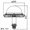 岩崎電気 【受注生産品】LED電球 《LEDioc LEDアイランプSP?W》 125W 高演色形高圧ナトリウムランプ400W相当 電球色 E39口金 【受注生産品】LED電球 《LEDioc LEDアイランプSP?W》 125W 高演色形高圧ナトリウムランプ400W相当 電球色 E39口金 LDGS125L-H-E39/HB 画像2