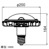 岩崎電気 LED電球 《LEDioc LEDアイランプSP》 Sタイプ 77W 反射形水銀ランプ300W相当 昼白色 E39口金 LED電球 《LEDioc LEDアイランプSP》 Sタイプ 77W 反射形水銀ランプ300W相当 昼白色 E39口金 LDRS77N-H-E39/S/H300A 画像3