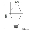 岩崎電気 【生産完了品】LED電球 《LEDioc LEDライトバルブG》 12W 水銀ランプ40W相当 昼白色 E26口金 LED電球 《LEDioc LEDライトバルブG》 12W 水銀ランプ40W相当 昼白色 E26口金 LDS12N-G/GD 画像3