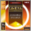 NEC 【生産完了品】環形蛍光灯 《Life Eスリム》 高周波点灯専用 41W形 電球色 FHC41EL-LE