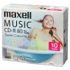 マクセル 【生産完了品】音楽用CD-R 《Sweet Color Mix Series》 80分 10枚入 音楽用CD-R 《Sweet Color Mix Series》 80分 10枚入 CDRA80PSM.10S 画像1