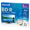 マクセル 録画用BD-R 1層25GB 1〜4倍速記録対応 BRV25WPE.1J