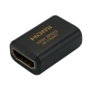 ホーリック HDMI中継アダプタ ブラック HDMIAメス-HDMIAメス HDMIF-041BK