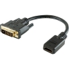 ホーリック 【生産完了品】HDMI-DVI変換ケーブル 3.0m フルHD 金メッキ端子 DVHDF01-164BK