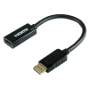 ホーリック 【生産完了品】Displayport-HDMI変換アダプタ 10cm Displayport-HDMI変換アダプタ 10cm DPHDF01-174BK 画像1