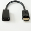 ホーリック 【生産完了品】Displayport-HDMI変換アダプタ 10cm Displayport-HDMI変換アダプタ 10cm DPHDF01-174BK 画像3