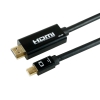 ホーリック Mini Displayport-HDMI変換ケーブル 1m Mini Displayport-HDMI変換ケーブル 1m MDPHD10-175BK 画像1