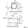 パナソニック 天井埋込形換気扇 サニタリー用 BL認定品 埋込寸法□270mm パイプ径φ150mm 風圧式気密シャッター付 天井埋込形換気扇 サニタリー用 BL認定品 埋込寸法□270mm パイプ径φ150mm 風圧式気密シャッター付 FY-27CK6BL 画像2