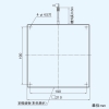 東芝 【生産完了品】パイプ用ファン 風量形 パネルタイプ インテリア形 トイレ・洗面所・居間用 ストーンタッチパネル 接続ダクトφ150mm パイプ用ファン 風量形 パネルタイプ インテリア形 トイレ・洗面所・居間用 ストーンタッチパネル 接続ダクトφ150mm VFP-12GC4 画像2