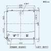 東芝 パイプ用ファン ≪ぴたハネ&#8546;≫ 風量形 電動パネルタイプ センサー自動運転タイプ 湿度センサー付 トイレ・洗面所・居間用 接続ダクトφ150mm パイプ用ファン ≪ぴたハネ&#8546;≫ 風量形 電動パネルタイプ センサー自動運転タイプ 湿度センサー付 トイレ・洗面所・居間用 接続ダクトφ150mm VFP-12PXHSD 画像2