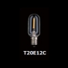 東西電気産業 【ケース販売特価 25個セット】T20形フィラメントLED E12 クリア TZT20E12C-0.8-110/21_set
