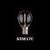 東西電気産業 【ケース販売特価 25個セット】S35形フィラメントLED E17 クリア TZS35E17C-0.8-110/21_set