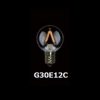 東西電気産業 【ケース販売特価 25個セット】G30形フィラメントLED E12 クリア TZG30E12C-0.8-110/21_set