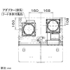 パナソニック 【生産完了品】同時給排ユニット 高さ600mm用 スマートスクエアフード用 ブラック 同時給排ユニット 高さ600mm用 スマートスクエアフード用 ブラック FY-MS656DJ-K 画像2