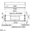 パナソニック 浅形レンジフード 5方向排気 角ダクト接続形 ホワイト 浅形レンジフード 5方向排気 角ダクト接続形 ホワイト FY-70HF4T-W 画像3