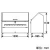 テラモト 【生産完了品】【受注生産品】集積保管容器 《トラッシュステーション&reg;S》 #1000 容量980L 【受注生産品】集積保管容器 《トラッシュステーション&reg;S》 #1000 容量980L DS-204-220-0 画像2