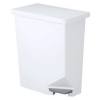 テラモト 【生産完了品】ペダル式ゴミ箱 《ユニード》 スイッチペダル 容量35L ホワイト DS-454-035-8