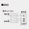 東芝 ダクト用換気扇 ≪ツインエアロファン≫ ルーバーセットタイプ 低騒音形 強弱付(弱特性標準) インテリア格子タイプ 耐湿仕様 サニタリー用 鋼板ボディ 接続ダクトφ150mm 埋込寸法363mm角 ダクト用換気扇 ≪ツインエアロファン≫ ルーバーセットタイプ 低騒音形 強弱付(弱特性標準) インテリア格子タイプ 耐湿仕様 サニタリー用 鋼板ボディ 接続ダクトφ150mm 埋込寸法363mm角 DVF-T23RVYDA 画像4