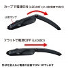 サンワサプライ 静音Bluetooth5.0 IR LEDマウス 静音Bluetooth5.0 IR LEDマウス MA-BTIR116BKN 画像5