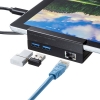 サンワサプライ 【生産完了品】タブレット用USB Type-Cハブ タブレット用USB Type-Cハブ USB-3TCH26BK 画像4