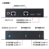 サンワサプライ 【生産完了品】PoE対応HDM分配Iエクステンダー(2分配・セットモデル) PoE対応HDM分配Iエクステンダー(2分配・セットモデル) VGA-EXHDPOE3 画像2