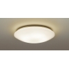 パナソニック LEDシーリングライト 〜12畳用 天井直付型 調光(単色)タイプ 電球色 リモコン付 LSEB1210