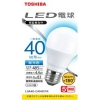 東芝 LED電球 A形 一般電球形  40W相当 広配光 昼光色 E26 LDA4D-G/K40V1R