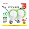 東芝 LED電球 A形 一般電球形  60W相当 広配光 昼白色 E26 2P LDA7N-G/K60V1RP
