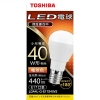 東芝 LED電球 ミニクリ形 40W相当 広配光 電球色 E17 LDA4L-G-E17S40V2R