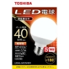 東芝 LED電球  ボール球 40W相当 電球色 E26φ70 LDG4L-G/G70/40V1