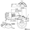 DAIKO LEDベースダウンライト 防雨・高気密SB形 白熱灯200W相当 調光タイプ 埋込穴φ100mm 配光角60° 白色 ホワイト 電源内蔵 LEDベースダウンライト 防雨・高気密SB形 白熱灯200W相当 調光タイプ 埋込穴φ100mm 配光角60° 白色 ホワイト 電源内蔵 LZD-93139NWB 画像2