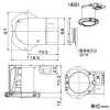 DAIKO 【生産完了品】LEDライトユニット 白熱灯100W相当 非調光タイプ 6.9W 配光角60° 白色 LEDライトユニット 白熱灯100W相当 非調光タイプ 6.9W 配光角60° 白色 LZA-93088 画像2