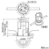 DAIKO LEDダウンライト 非調光タイプ 白熱灯40W相当 4.2W 埋込穴φ75mm 配光角70° 電球色 E17口金 ランプ付 ホワイト LEDダウンライト 非調光タイプ 白熱灯40W相当 4.2W 埋込穴φ75mm 配光角70° 電球色 E17口金 ランプ付 ホワイト LZD-93170LWB 画像2