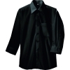 アイトス 七分袖シャツ(男女兼用) ブラック 5L AZ80220105L