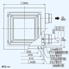 日本キヤリア(東芝) 空調換気扇 天井カセット形 フラットインテリアパネル 全熱交換形 同時給排気式 複数台運転可能(3台まで) 高密閉電気式シャッター付 接続ダクトφ100mm 埋込寸法395mm角 空調換気扇 天井カセット形 フラットインテリアパネル 全熱交換形 同時給排気式 複数台運転可能(3台まで) 高密閉電気式シャッター付 接続ダクトφ100mm 埋込寸法395mm角 VFE-250FP 画像3