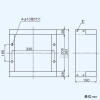 日本キヤリア(東芝) 木枠 有圧換気扇用 25cm用 組立式 産業用換気扇別売部品 木枠 有圧換気扇用 25cm用 組立式 産業用換気扇別売部品 25KVP2 画像2