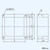 東芝 不燃枠 有圧換気扇・業務用換気扇用 30cm用 組立式 産業用換気扇別売部品 不燃枠 有圧換気扇・業務用換気扇用 30cm用 組立式 産業用換気扇別売部品 FW-30VP 画像2