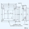 東芝 アタッチメント 有圧換気扇ステンレス形用給気用 30cm用 産業用換気扇別売部品 アタッチメント 有圧換気扇ステンレス形用給気用 30cm用 産業用換気扇別売部品 VP-30-UA 画像2