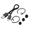 ELECOM 【限定特価】ヘッドセット Bluetooth&reg;5.0対応 Type-Cポート搭載 ブラック ヘッドセット Bluetooth&reg;5.0対応 Type-Cポート搭載 ブラック LBT-HSC20MPBK 画像2