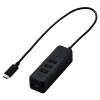 ELECOM USBハブ Type-C接続 USB3ポート PD対応 長さ0.3m ブラック USBハブ Type-C接続 USB3ポート PD対応 長さ0.3m ブラック U2HC-T431PBK 画像1